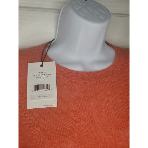 NWT RE/DONE Apricot Sorbet Lightweight Sweater - Picture 4 of 7